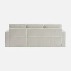 Divano letto angolare reversibile, 3 posti