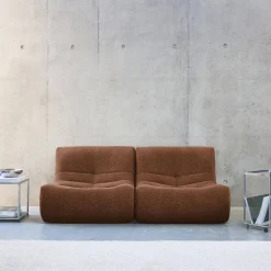 Divano modulare boucle, 2 posti