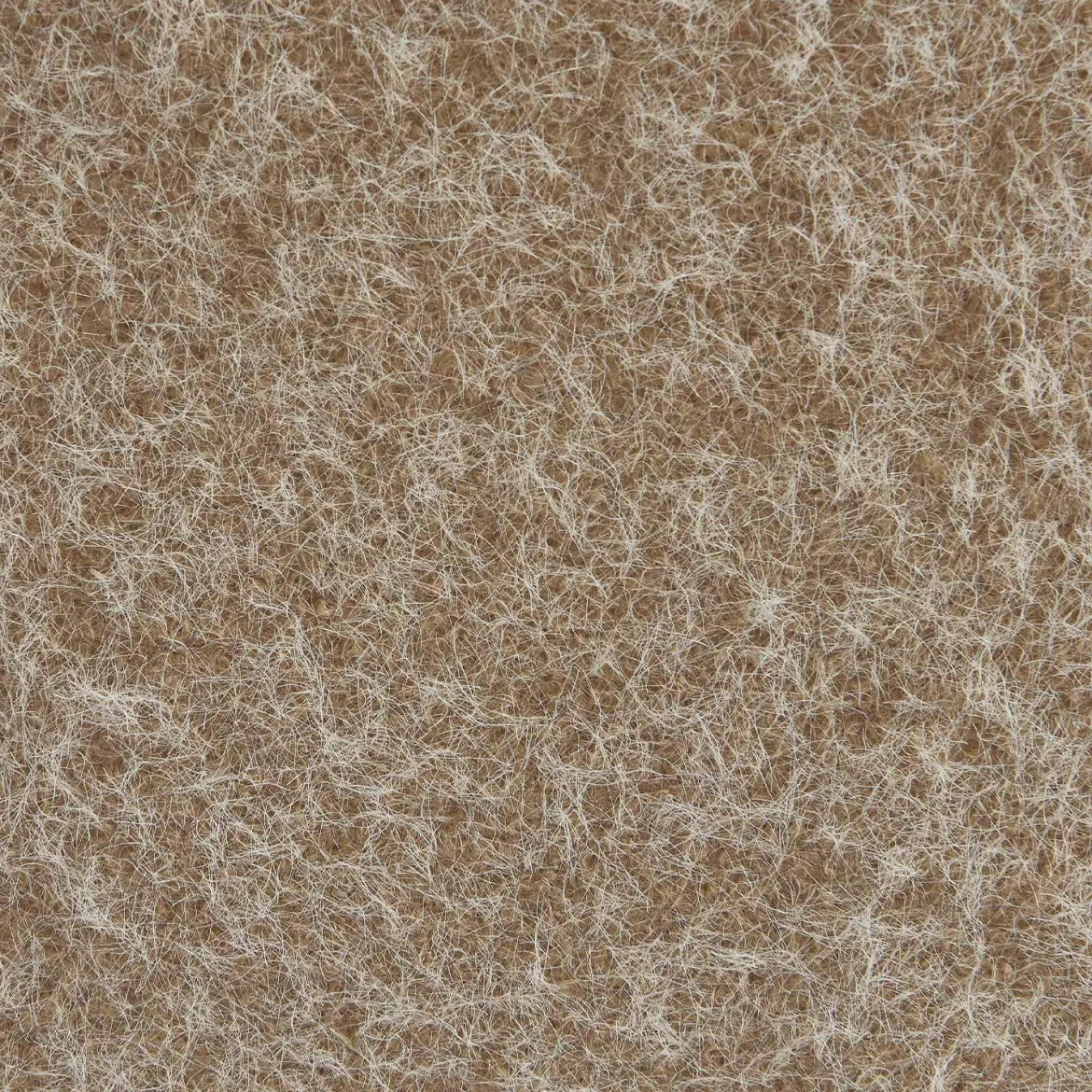 Divano modulare tessuto effetto alpaca, 2 posti