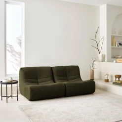 Divano modulare boucle, 2 posti