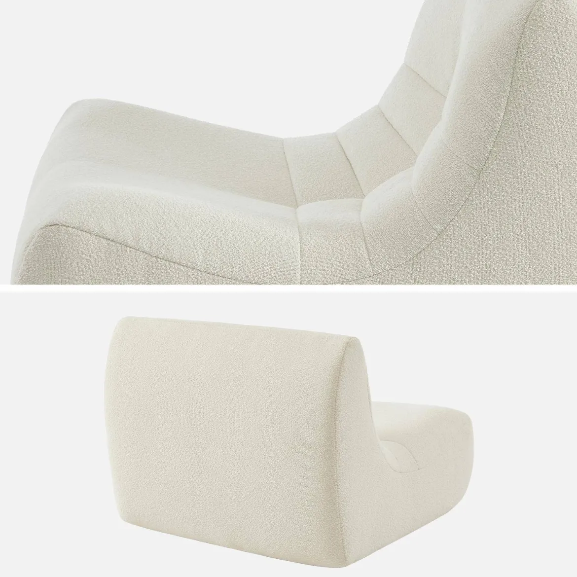Divano modulare boucle, 2 posti