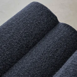 Divano modulare effetto alpaca, 3 posti