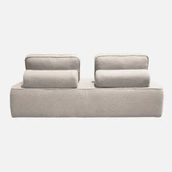 Divano modulare in bouclé, 4 posti