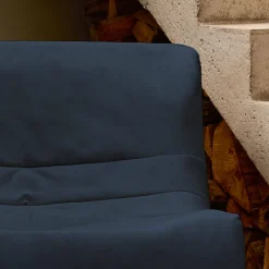 Divano modulare in velluto, 2 posti
