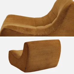 Divano modulare velluto, 2 posti