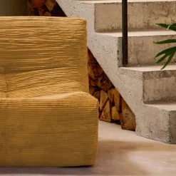 Divano modulare velluto, 2 posti