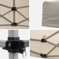 Gazebo da giardino 3x3m