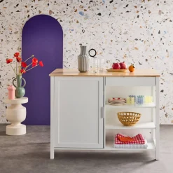 Isola da cucina 3 in 1, 120cm