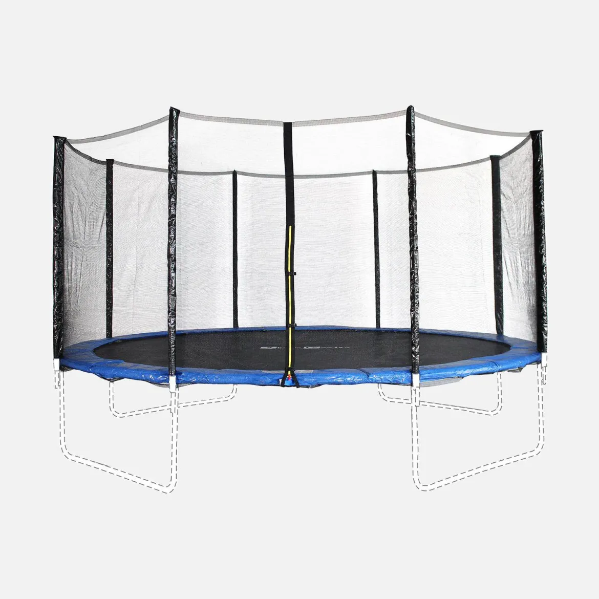 Kit ricambio rete protezione trampolino