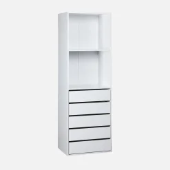 Kit armadio modulare con 4 unità
