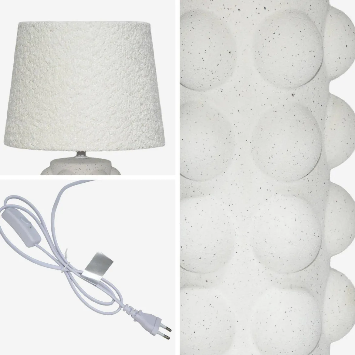 Lampada da tavolo interna ceramica, 45cm