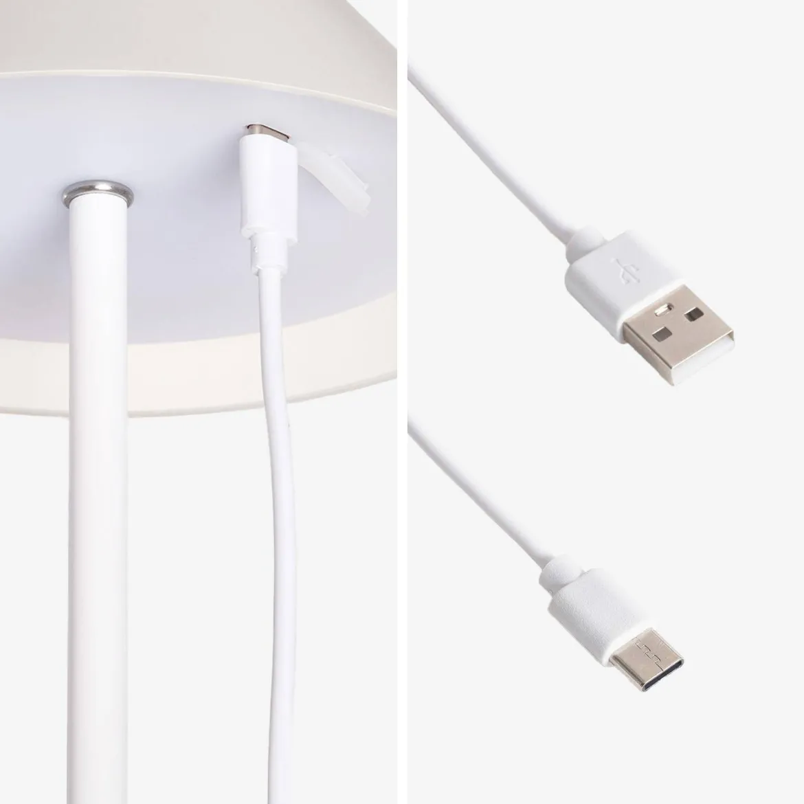 Lampada da tavolo LED senza fili, 135cm