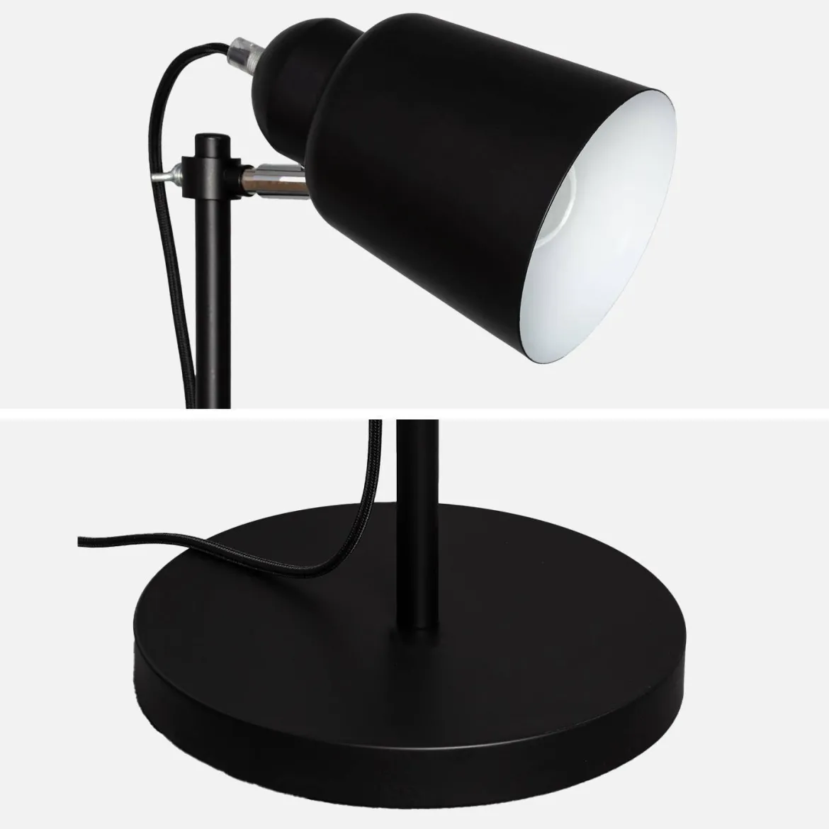 Lampada da terra per interni in metallo, 145cm