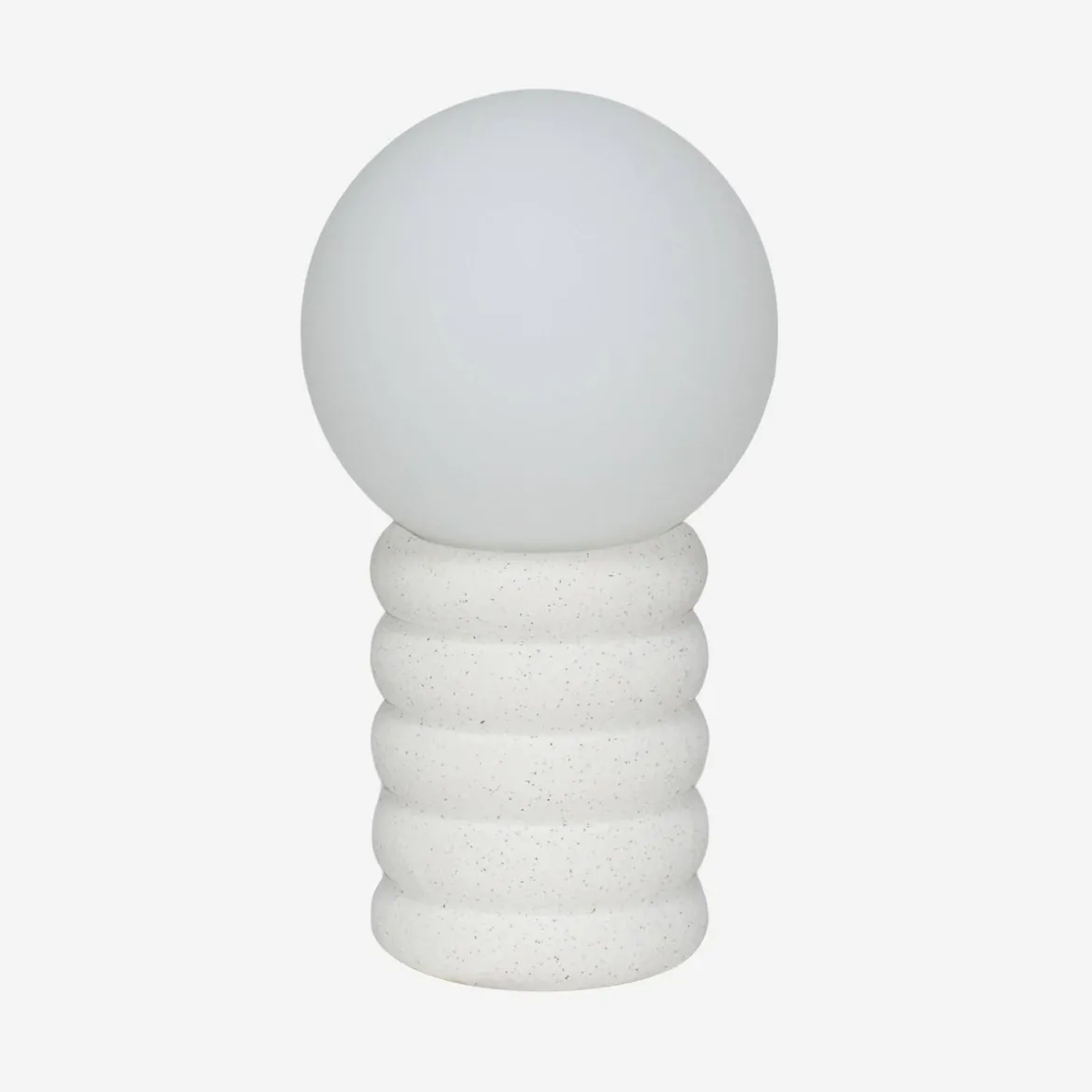 Lampada di ceramica maculata da interno