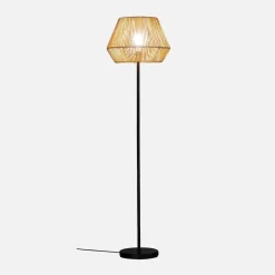 Lampada effetto rattan, 150cm