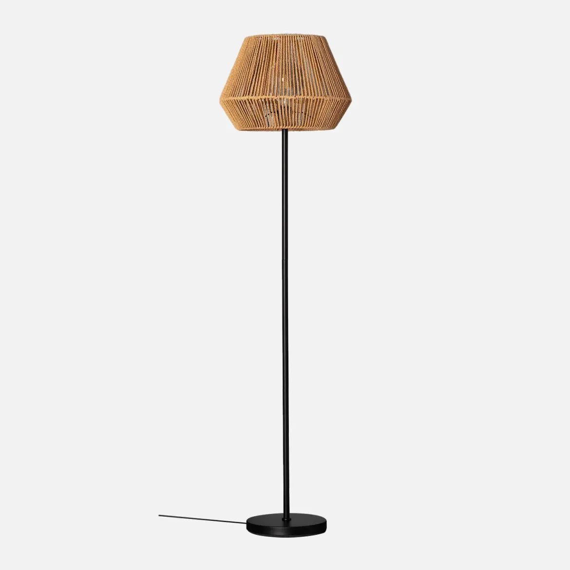 Lampada effetto rattan, 150cm