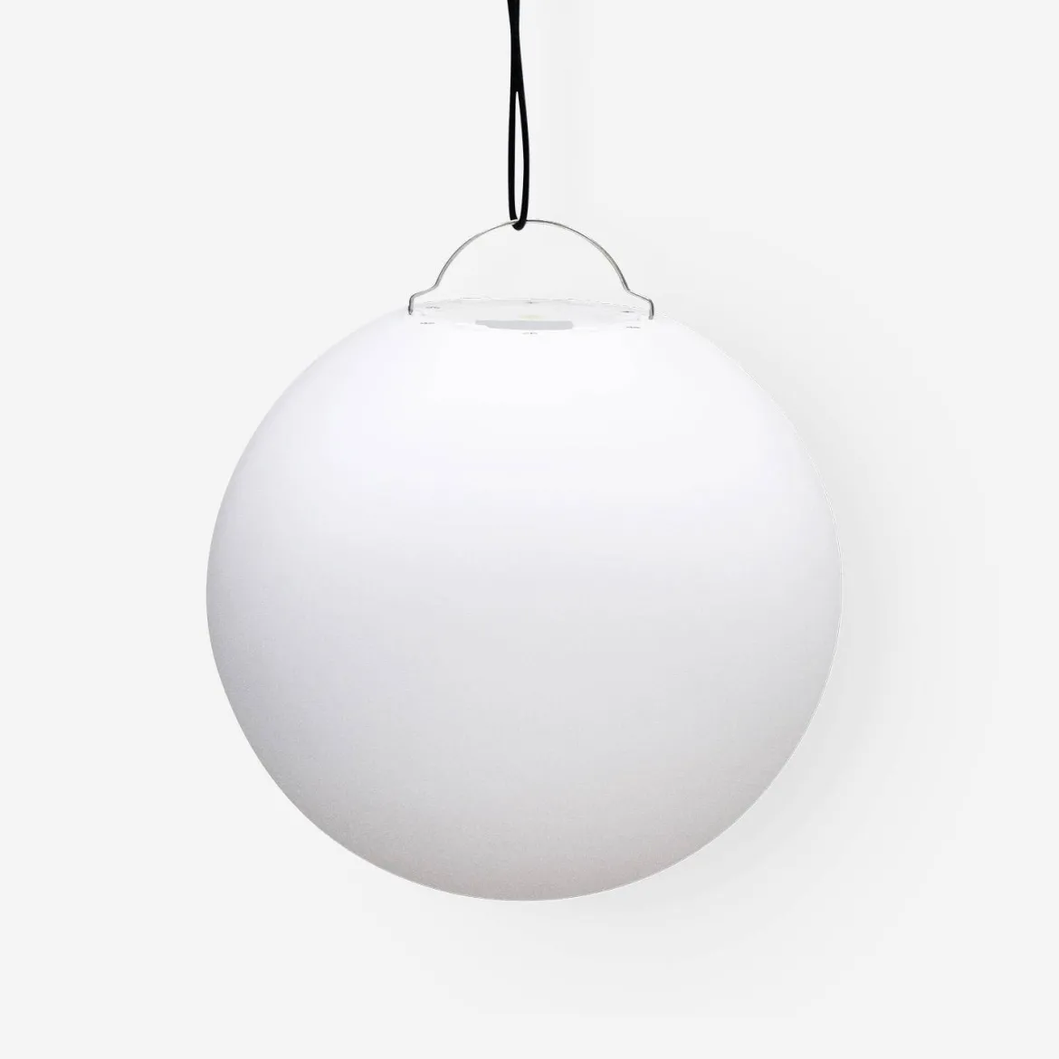 Lampada a sfera LED luce bianca con batteria ricaricabile