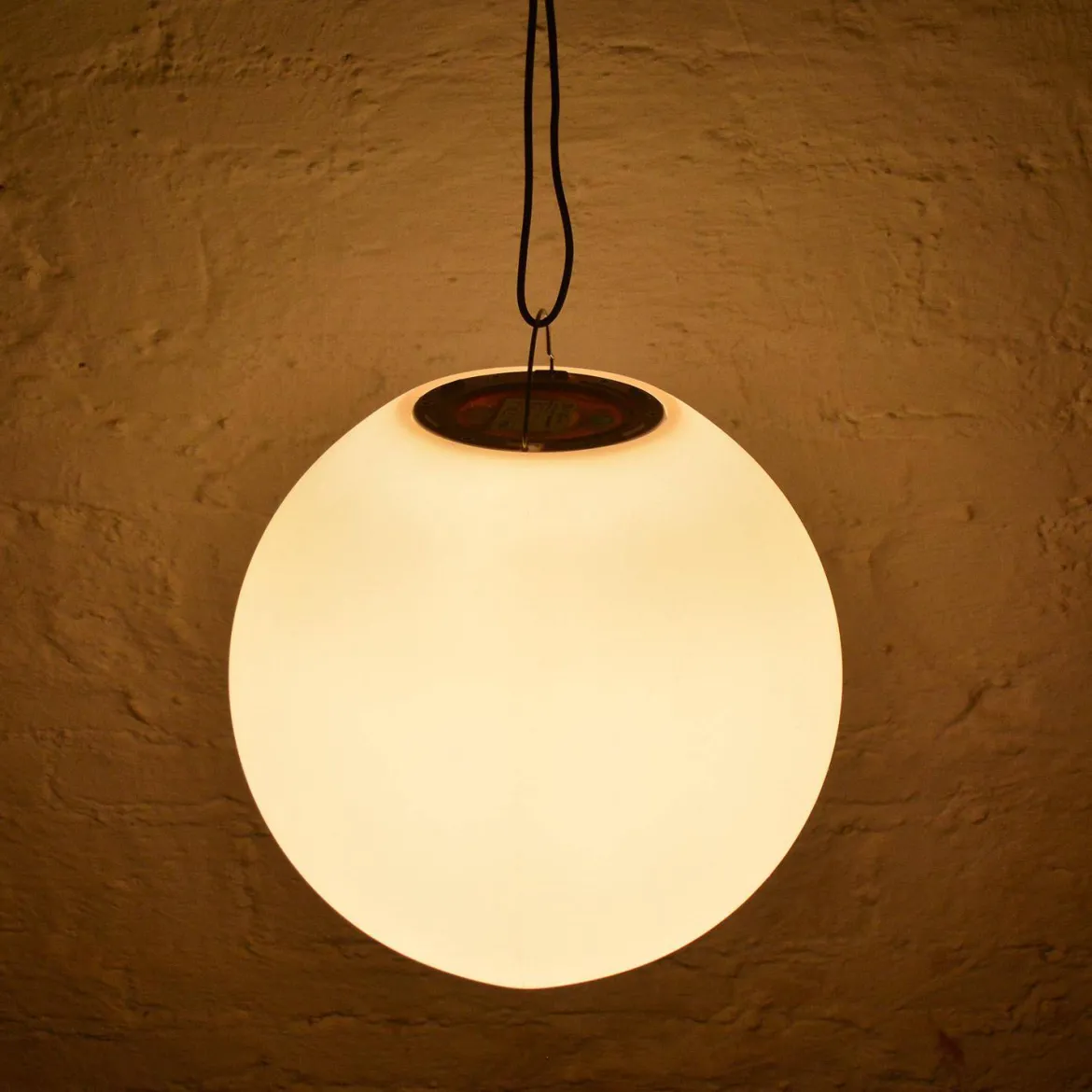 Lampada a sfera LED luce bianca con batteria ricaricabile