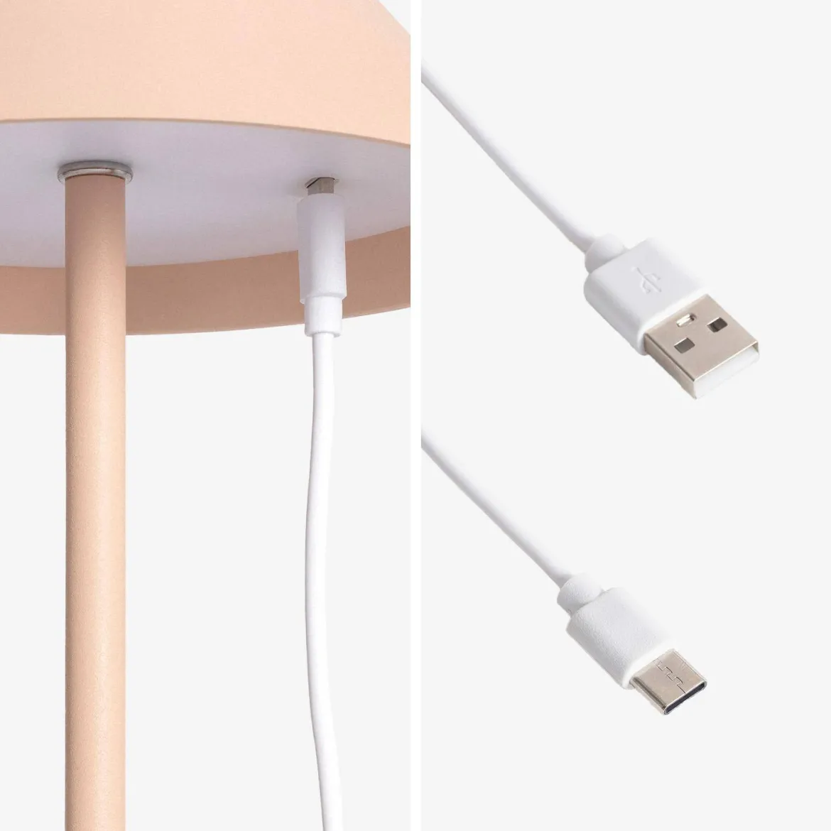 Lampada da tavolo LED senza fili, 135cm
