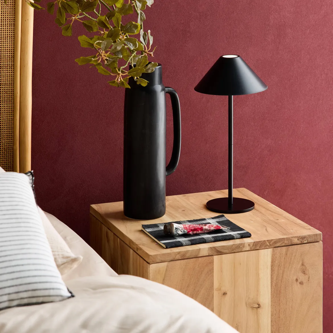 Lampada da tavolo LED senza fili, 135cm