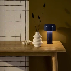 Lampada LED in metallo, 13cm