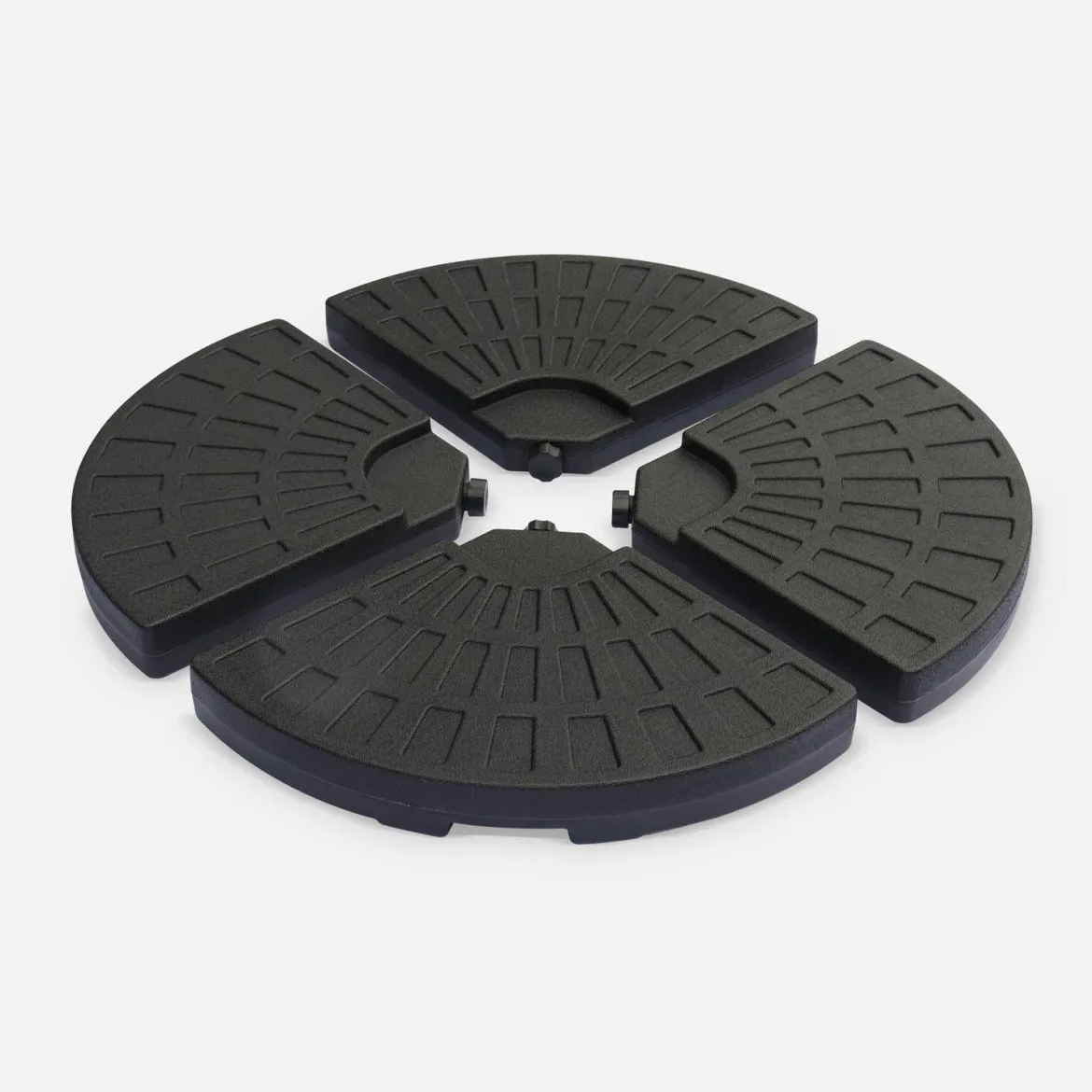 Lastra appesantita per ombrellone 48x48cm (set di 4)