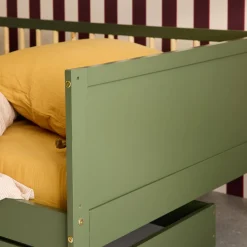 Letto bambino 90cm pino naturale rete a doghe inclusa