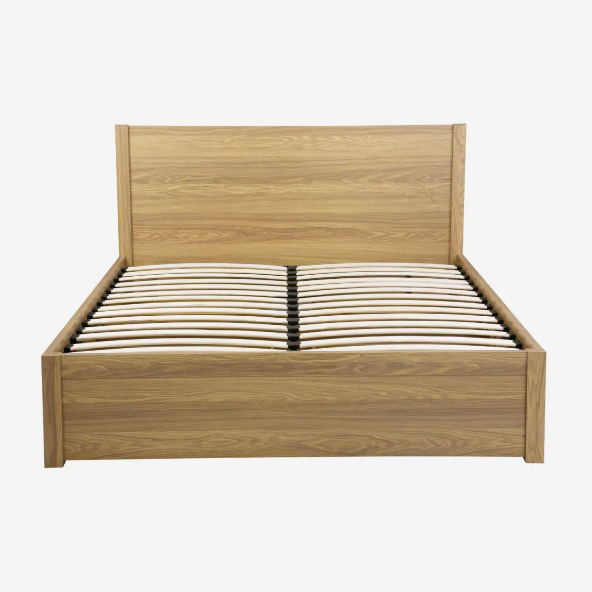 Letto con rete a doghe e testiera 160x200cm + 4 cassetti