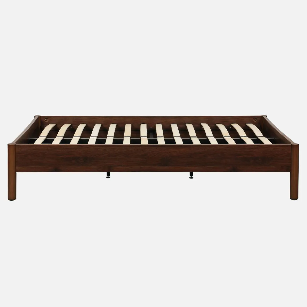 Letto con rete a doghe 140x190cm decorazione legno