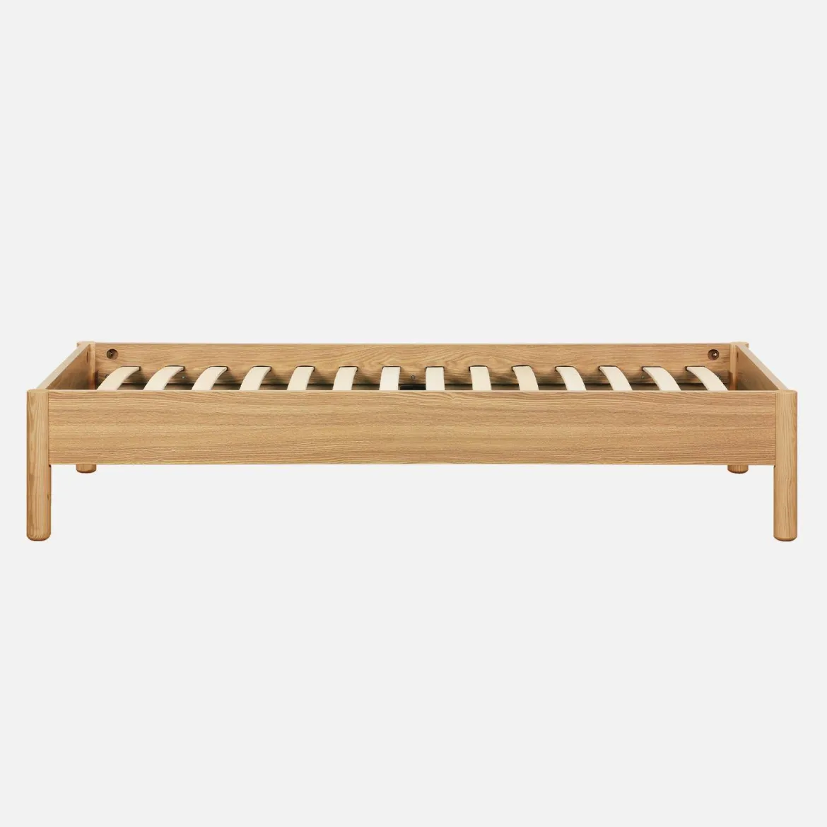 Letto con rete a doghe 90x190cm decorazione legno