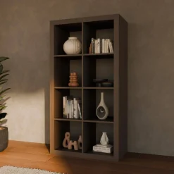 Libreria a 4 livelli con 8 scomparti