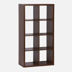 Libreria a 4 livelli con 8 scomparti