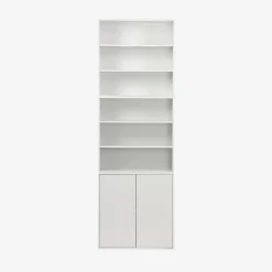 Libreria modulare con 2 ante e 5 livelli