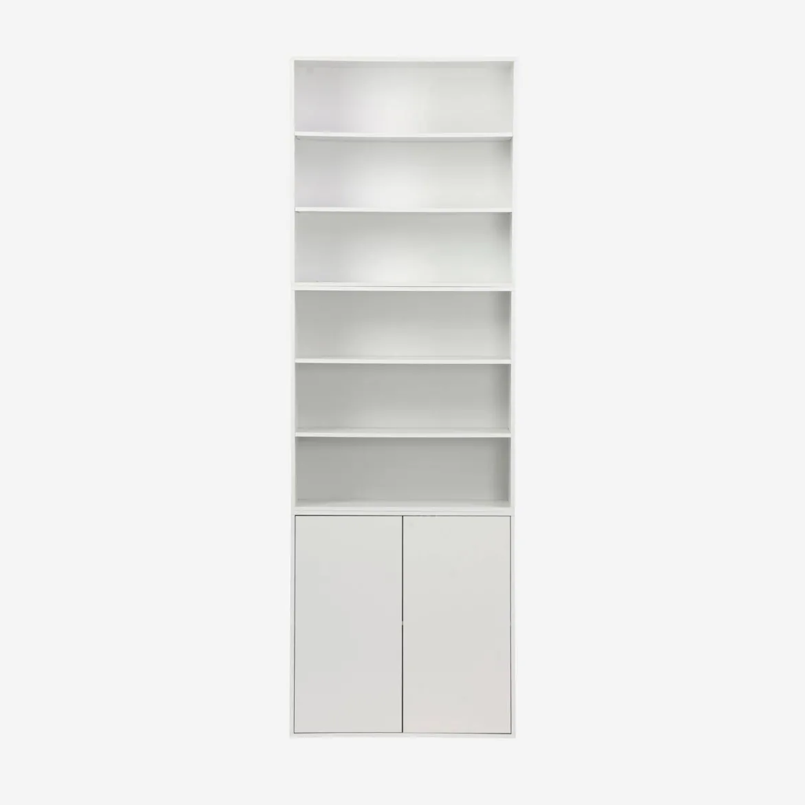 Libreria modulare con 2 ante e 5 livelli