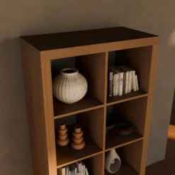 Libreria a 4 livelli con 8 scomparti