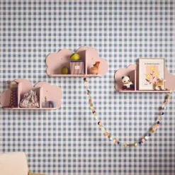 Mensole da parete nuvole per la cameretta dei bambini, set di 3