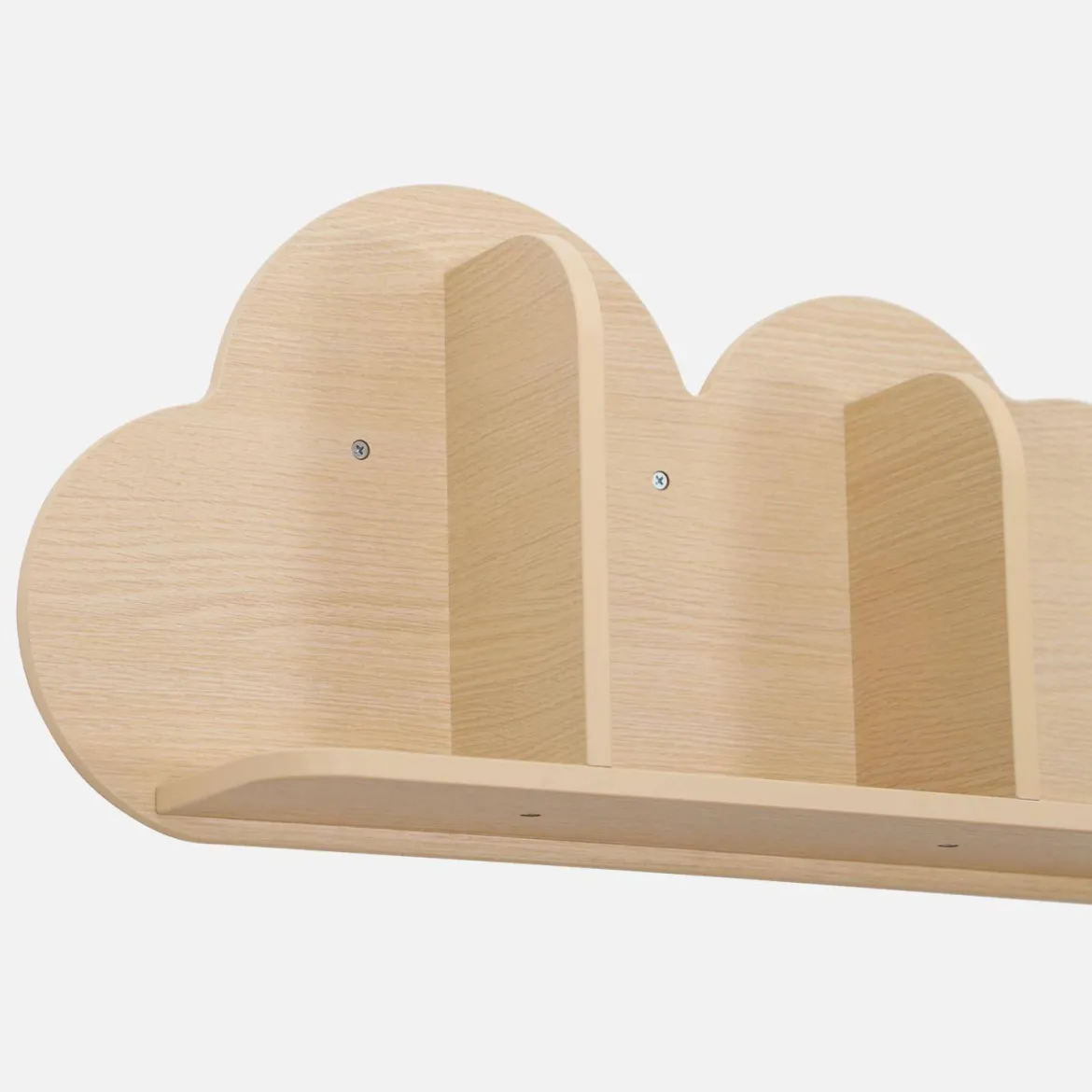 Mensole da parete nuvole per la cameretta dei bambini, set di 3