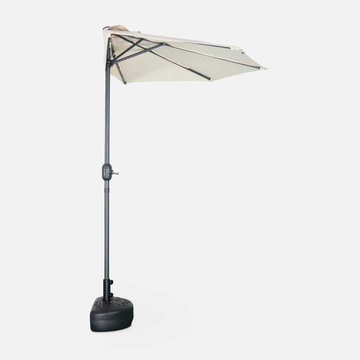 Mezzo ombrellone rotondo, Ø2,5m