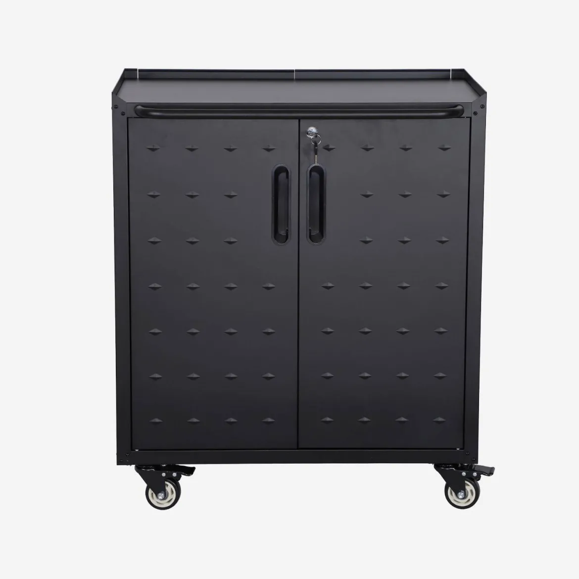 Mobile basso da garage con 2 ante