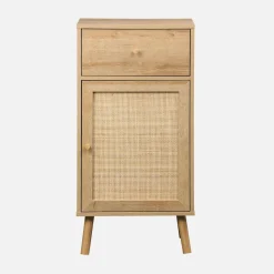 Mobile da bagno decorato in legno