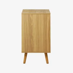 Mobile lavabo vintage decorato in legno
