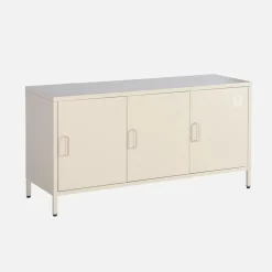 Mobile TV industriale in metallo 3 ante 120cm