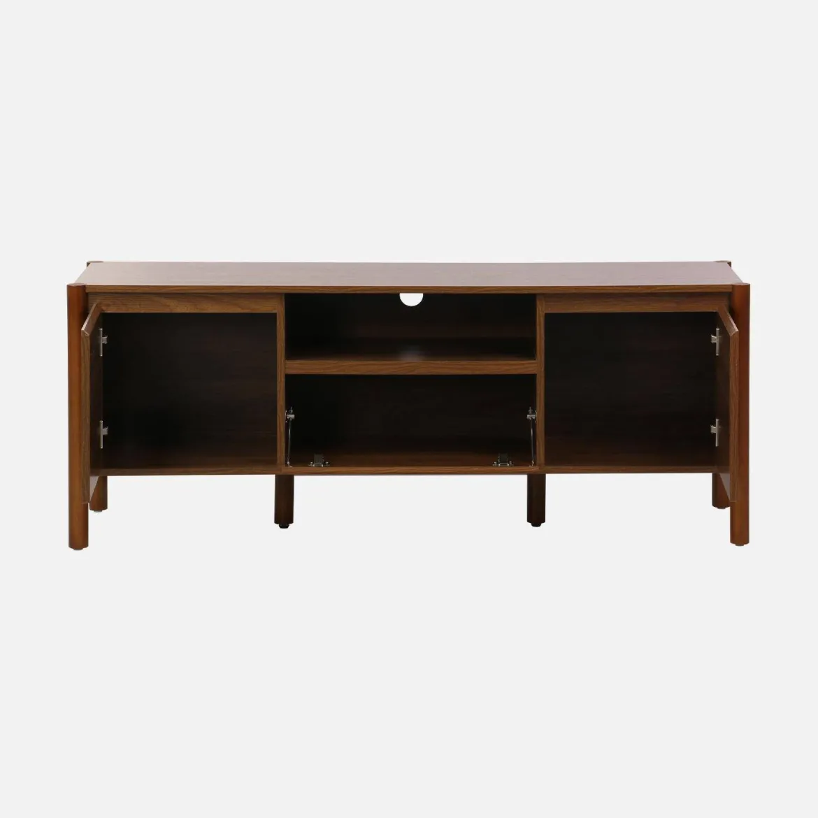 Mobile TV decorazione legno 2 ante 1 cassetto 140cm