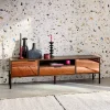 Mobili TV vintage effetto legno 151,5cm
