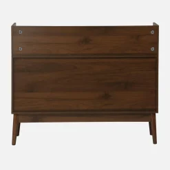 Mobili vintage per vinili effetto legno