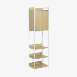 Modulo armadio con 5 ripiani e 1 anta