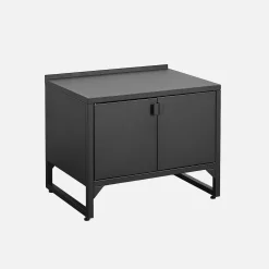 Modulo cucina da esterno in acciaio con 2 ante, 80cm