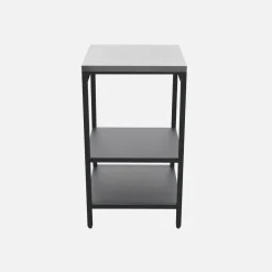 Modulo cucina da esterno in acciaio con 2 ripiani, 49cm