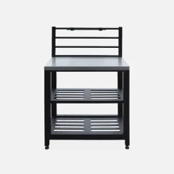 Modulo cucina da esterno con barbecue a gas 4 bruciatori, 5 moduli