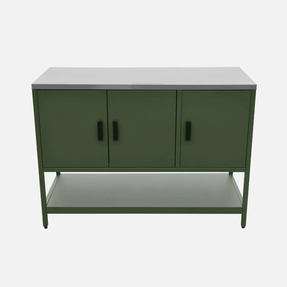 Modulo cucina da esterno in acciaio inossidabile, 3 moduli